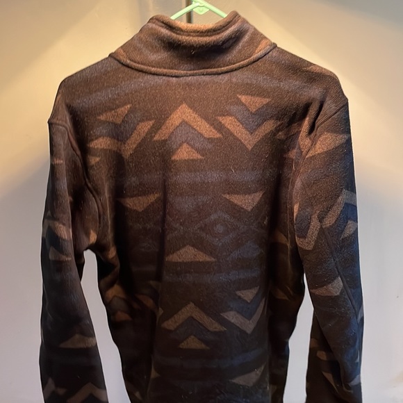 Blue North Face Quarter Zip Medium - Picture 3 of 3